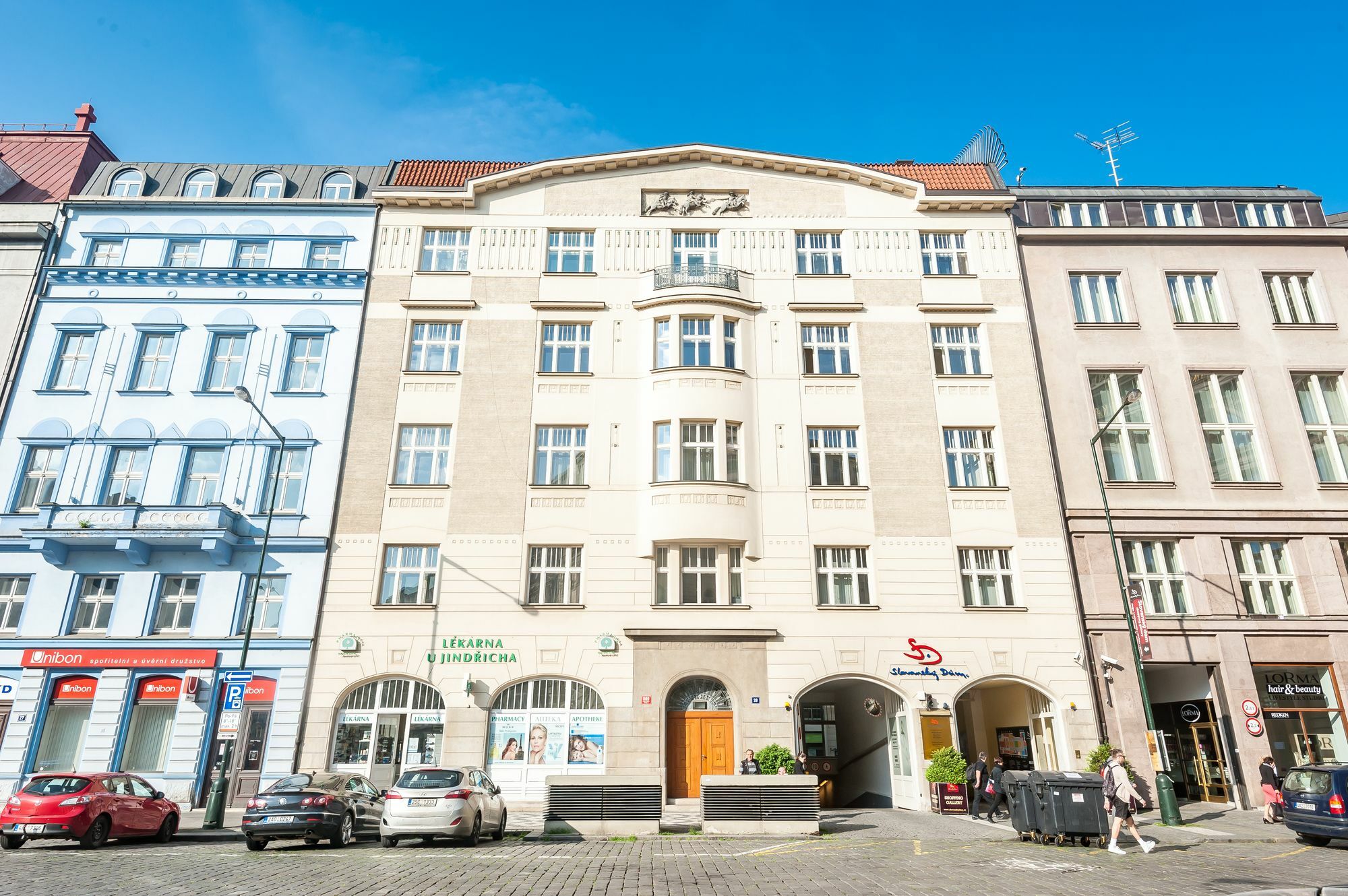 Slovansky Dum Boutique Apartments ปราก ภายนอก รูปภาพ